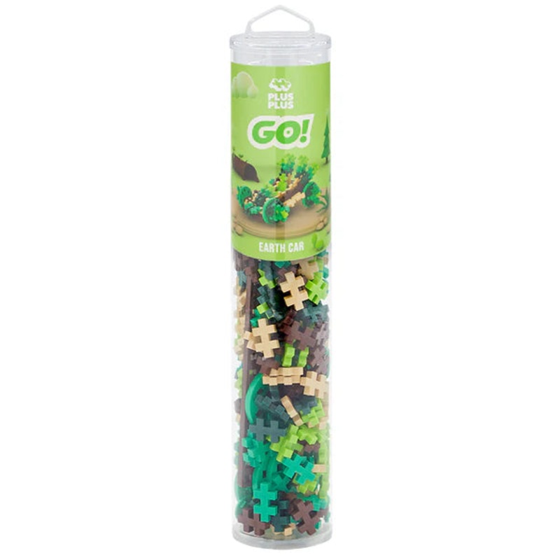 Plus Plus Puzzle Tube – Color Cars – Earth