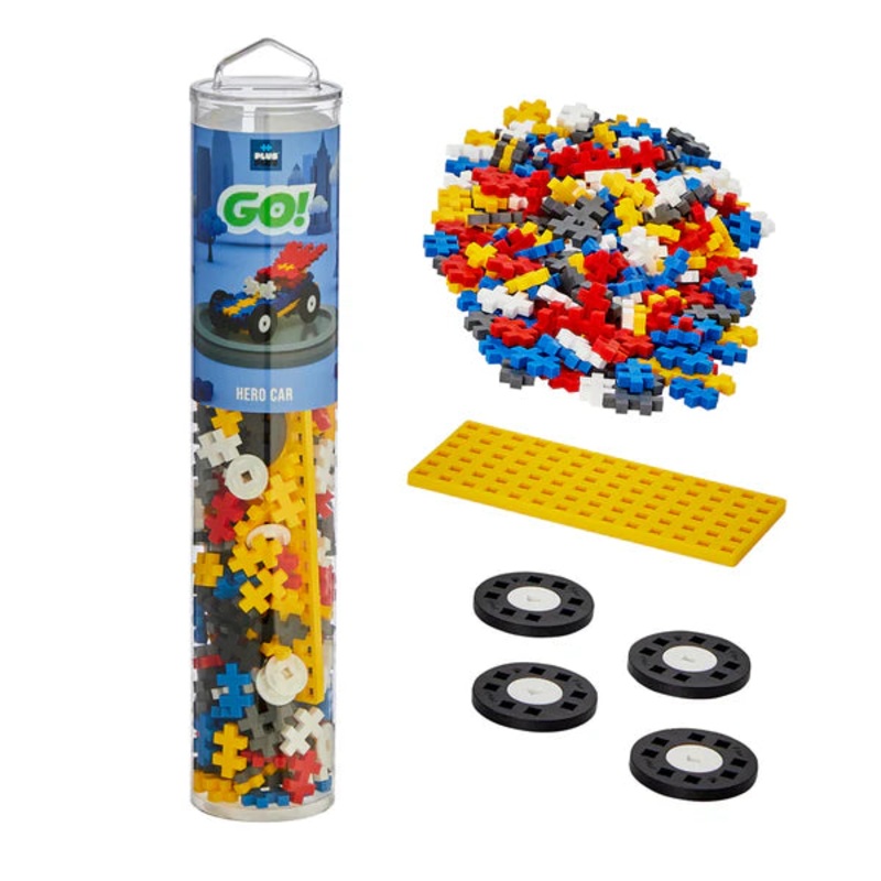 Plus Plus Puzzle Tube – Color Cars – Hero