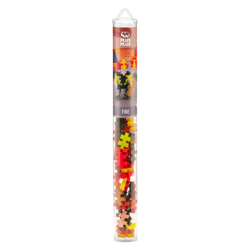 Plus Plus Puzzle Tube – Everyday Heroes – Fire Fighter