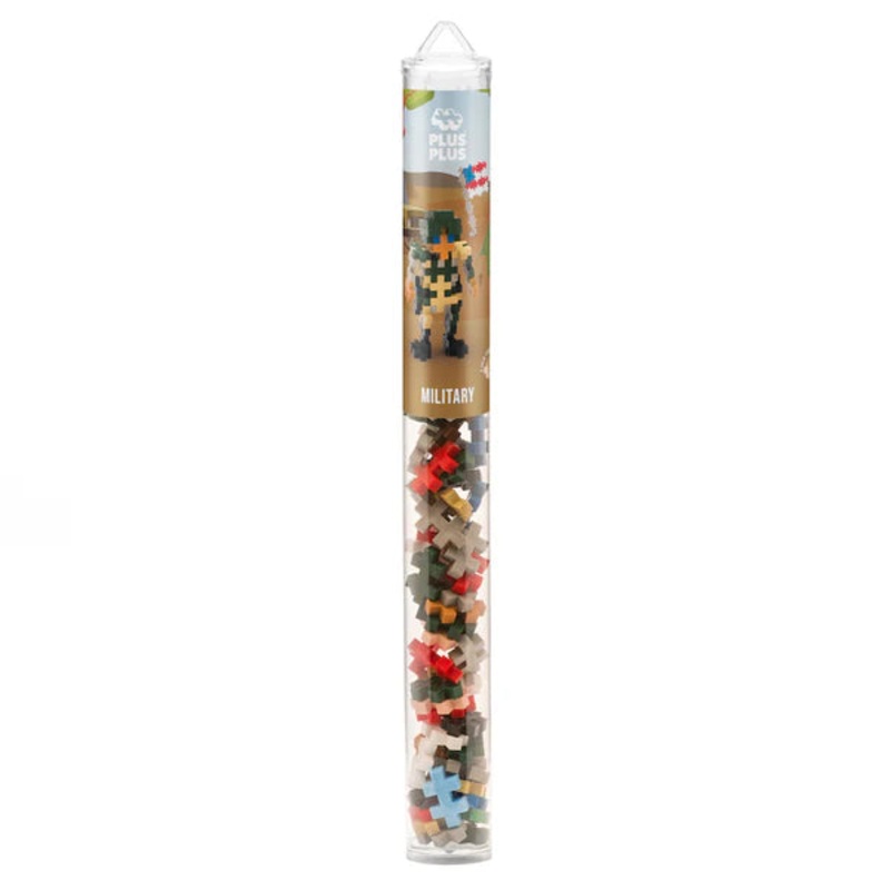 Plus Plus Puzzle Tube – Everyday Heroes – Military