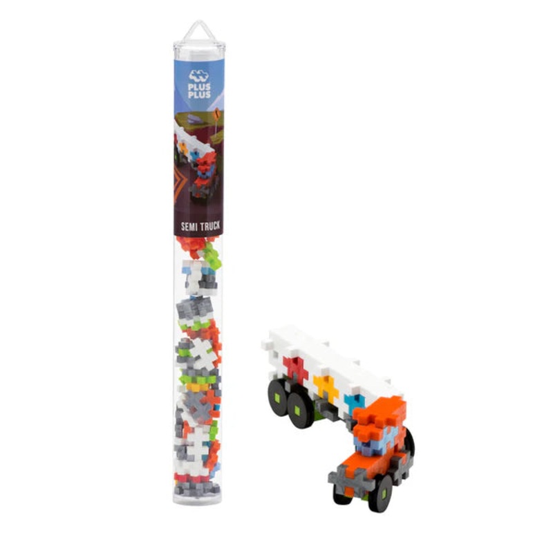 Plus Plus Puzzle Tube – Semi Truck