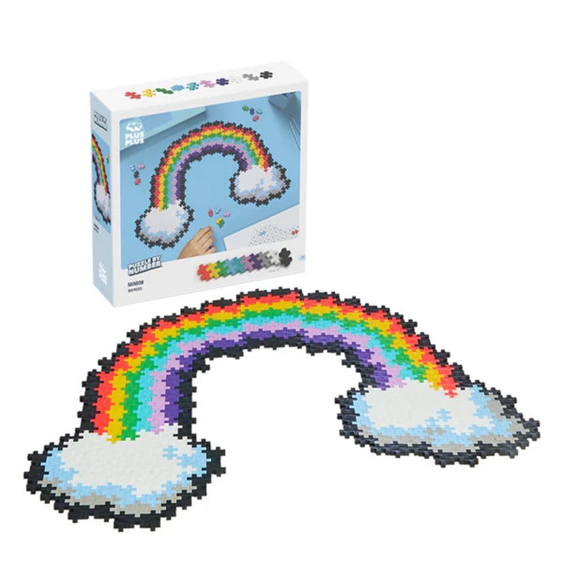Puzzle By Number- 500 pc Rainbow