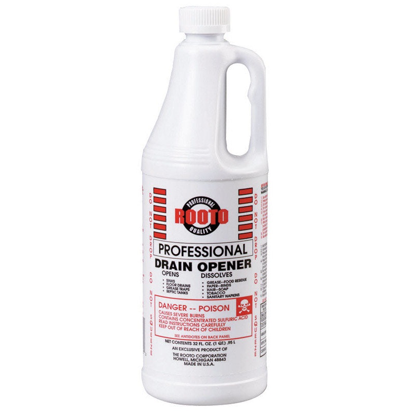 Rooto Professional Liquid Drain Opener 32 oz