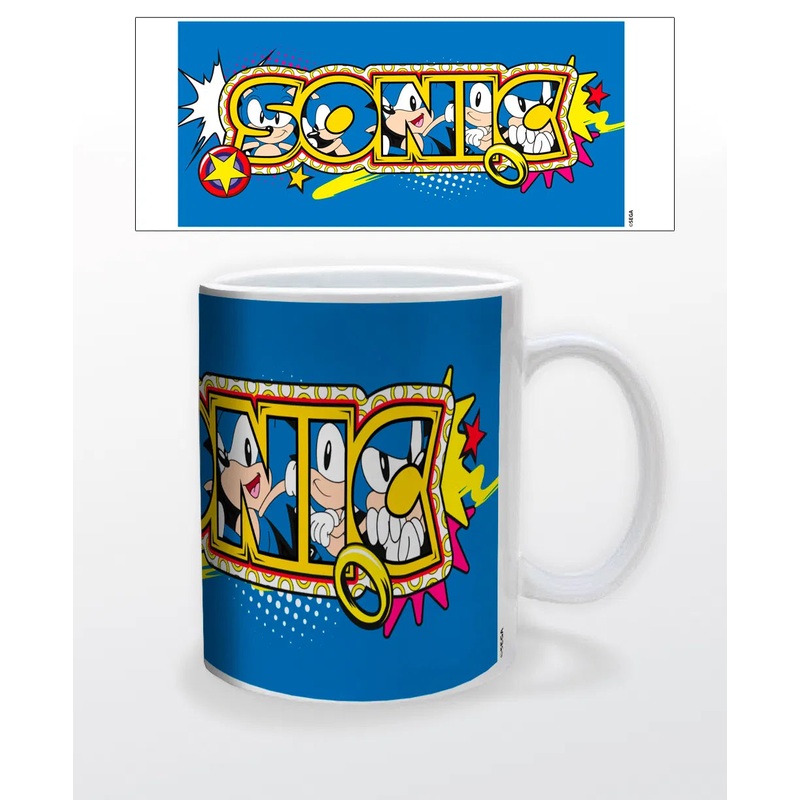 Sonic – Sonic Text Coffee Mug