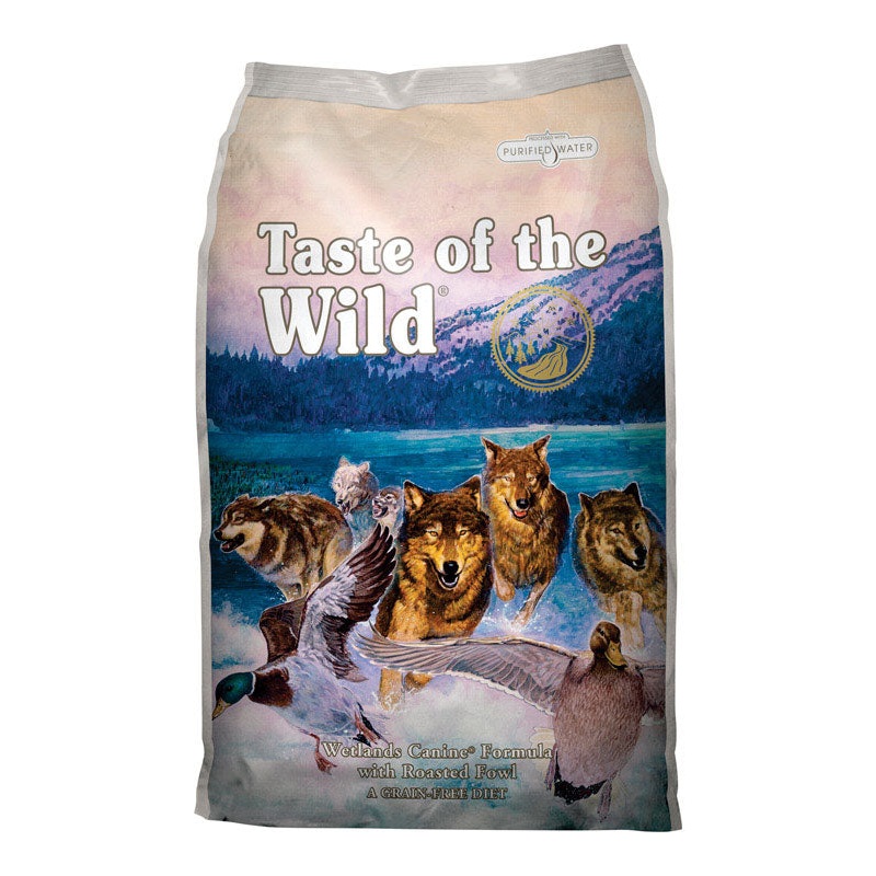 Taste of the Wild Wetlands Adult Duck Dry Dog Food Grain Free 5 lb