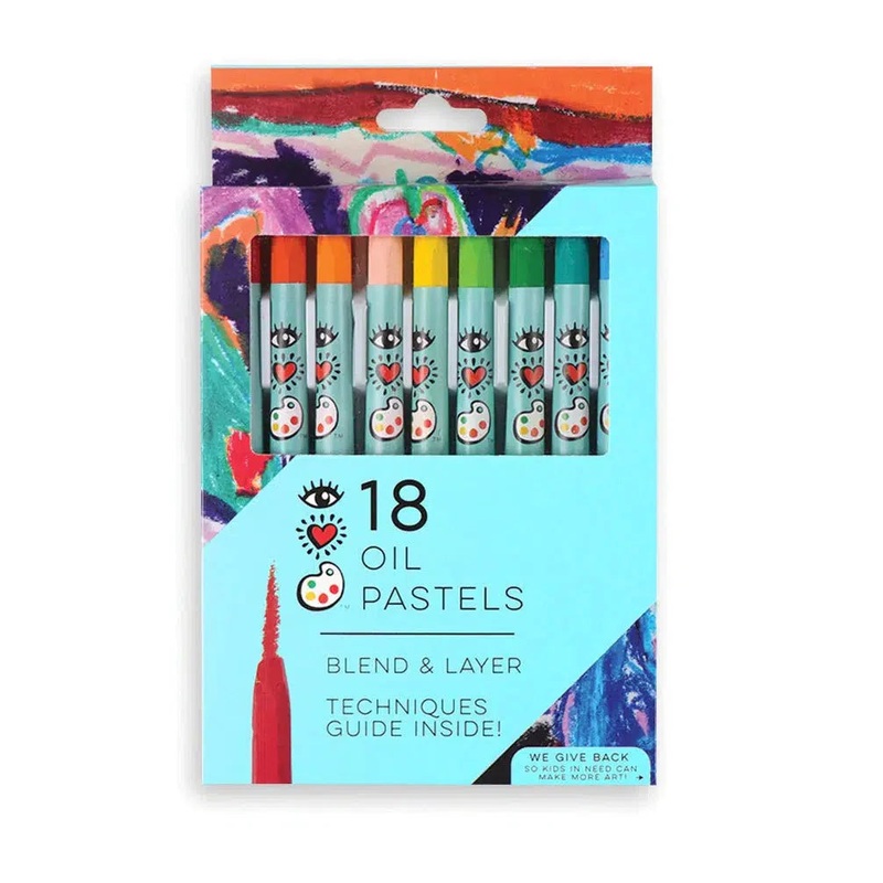 18 Oil Pastels