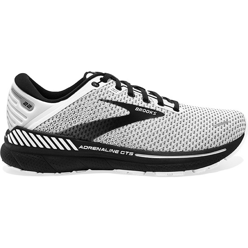 Brooks Adrenaline Gts 22 (Men’s) White/Black Synthetic Size 9-12E
