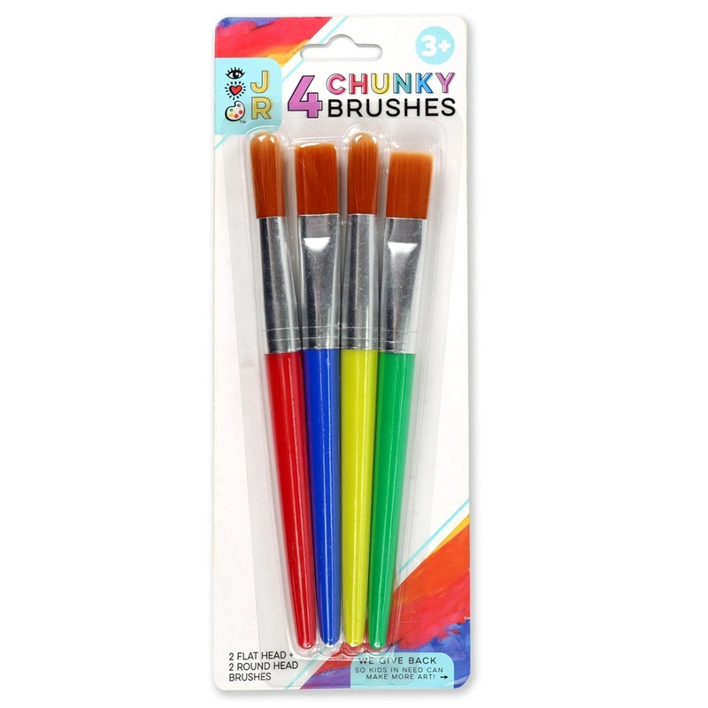 iHeartArt JR 4 Chunky Brushes