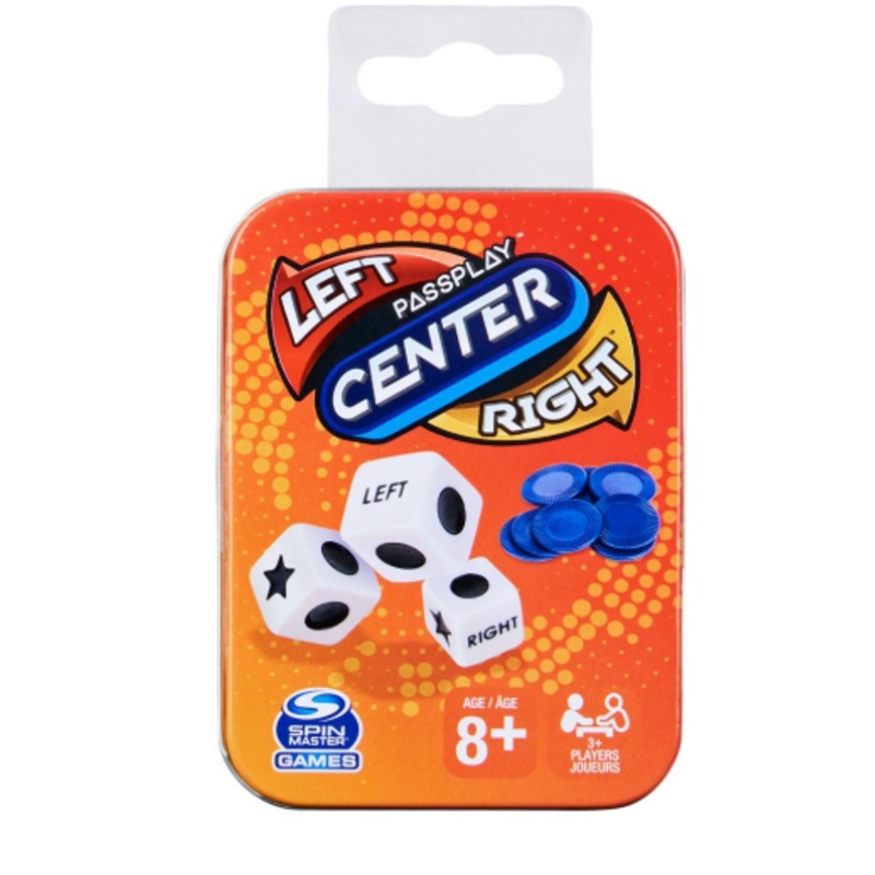 Left Center Right Tin