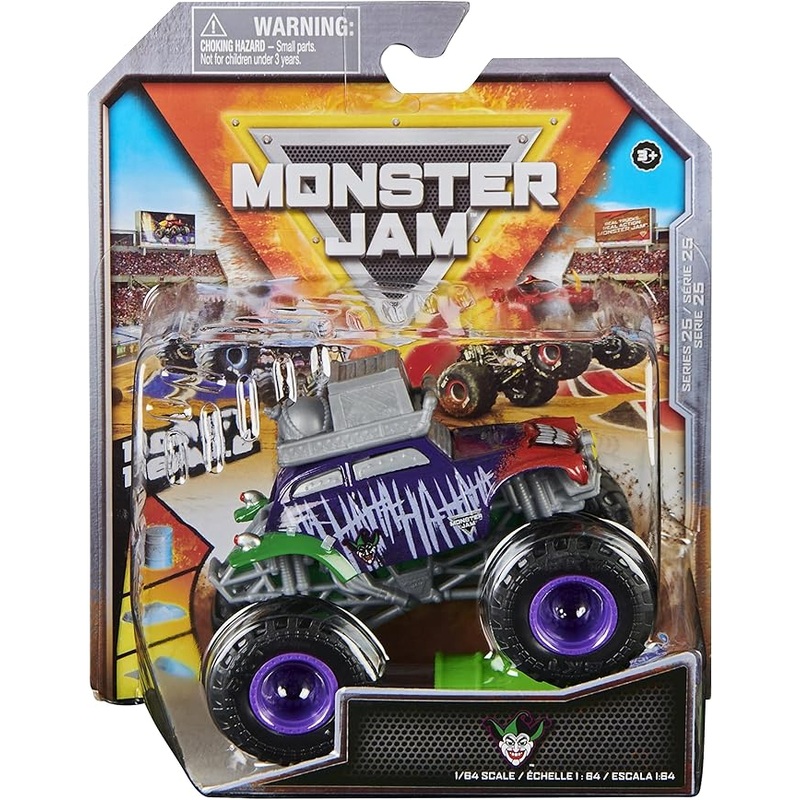 Monster Jam Die-Cast Joker Monster Truck