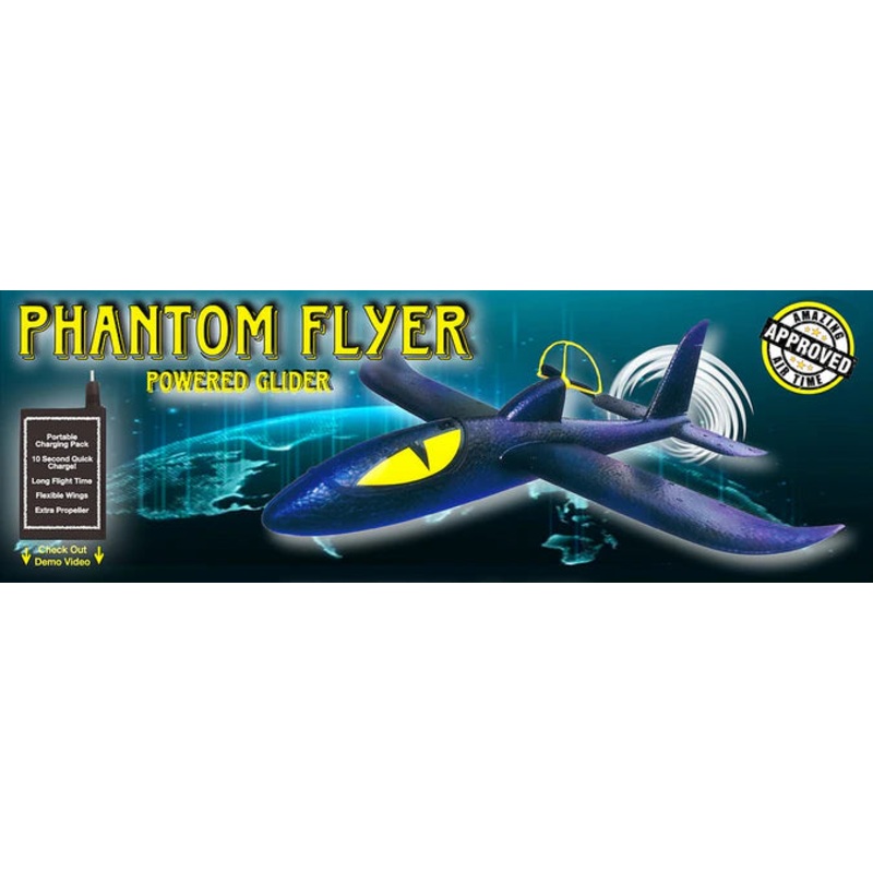 Spin Copter Phantom Flyer Powered Glider