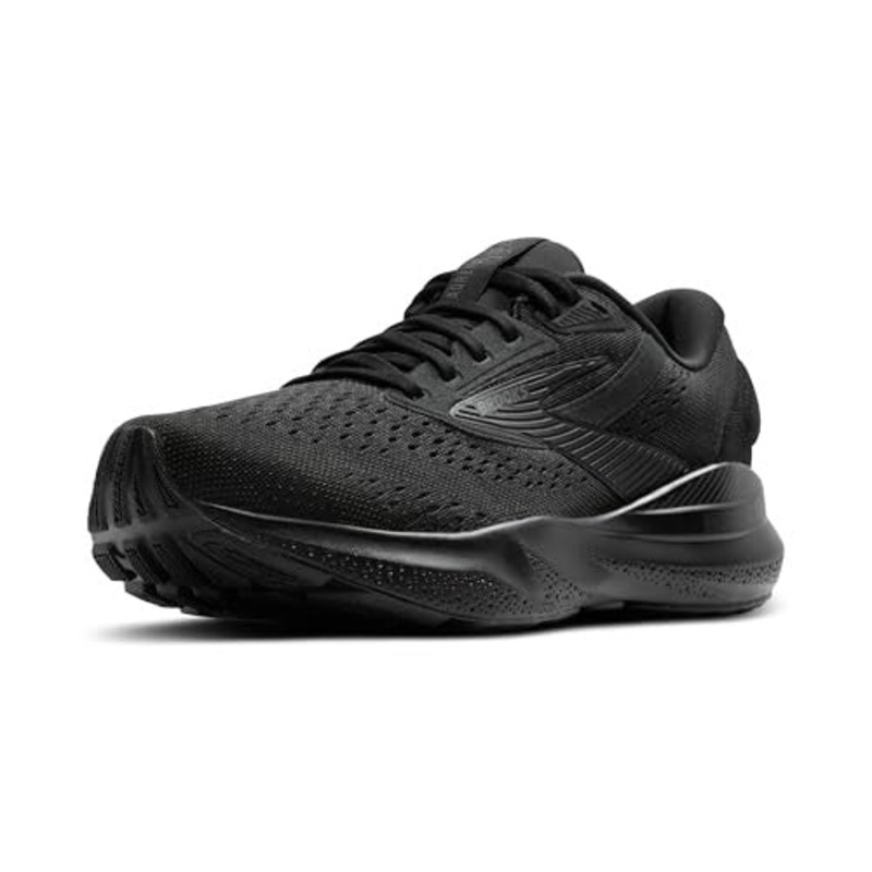 Brooks Men’s Adrenaline GTS 24 Running Sneakers from Finish Line – Black/Ebony Size 12D