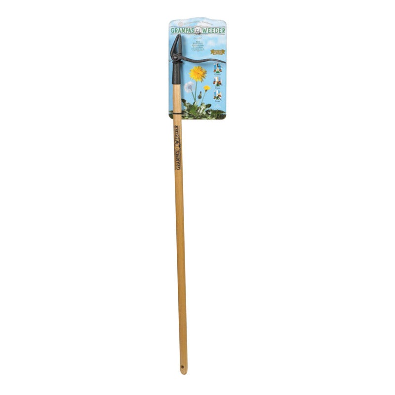 Grampa’s Weeder 44 in. Steel Weeder Wood Handle