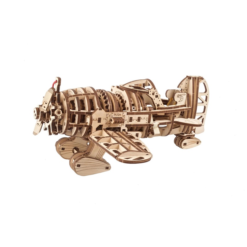 UGears Mad Hornet Airplane