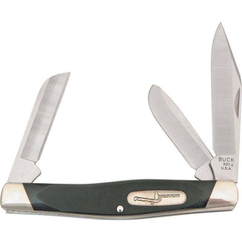 Buck Knives Stockman Black 2587