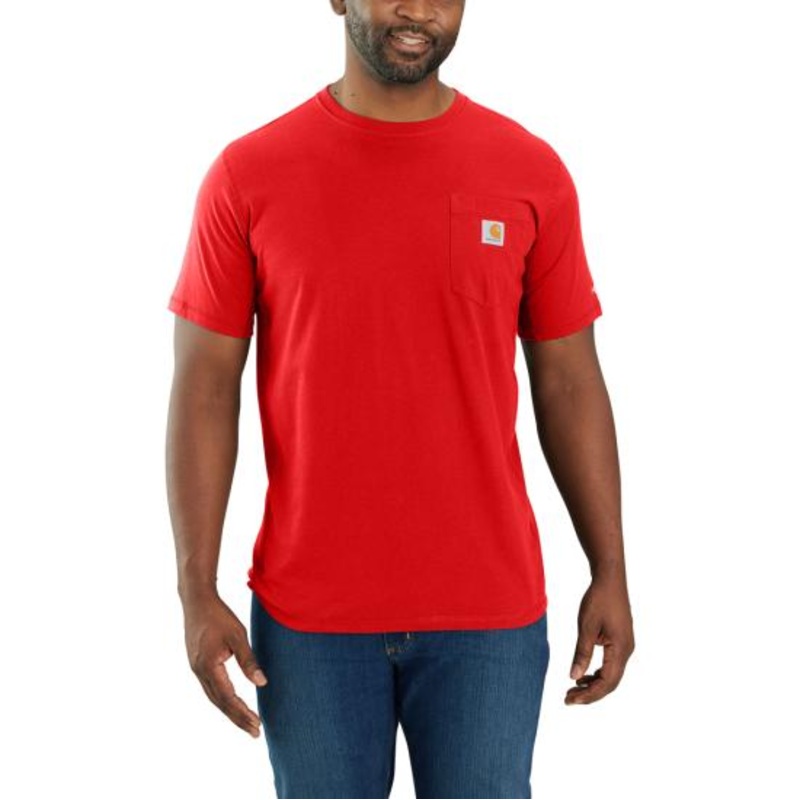 Carhartt 104616 – Force Relaxed Fit Midweight Short Sleeve Pocket T-Shirt Small