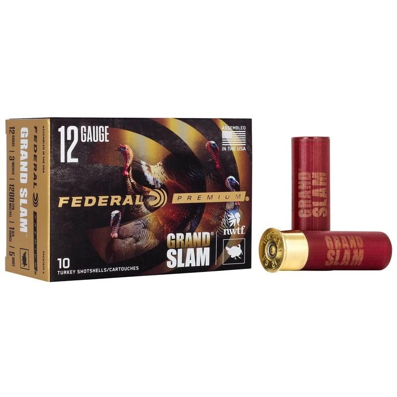 Grand Slam, 12 Gauge, 5 Shot, 3 in, 1 3/4 oz, 1200 fps