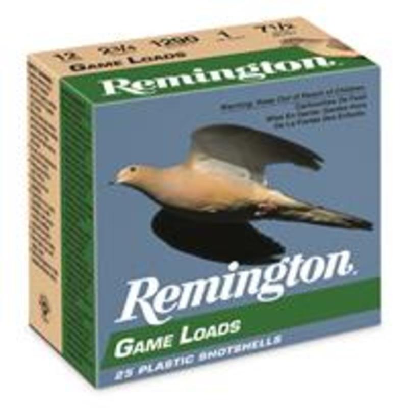 Remington Lead Game Loads, 12 Gauge, 2 3/4, 1 Oz., 250 Rounds