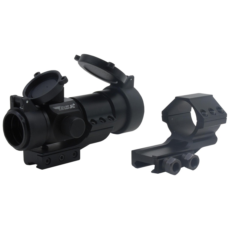 Bsa Red Dot 30mm W Dovetail Blk