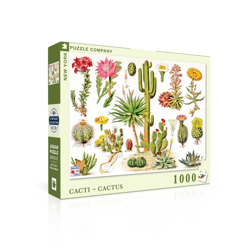 Cacti ~ Cactus 1000 Piece Jigsaw Puzzle