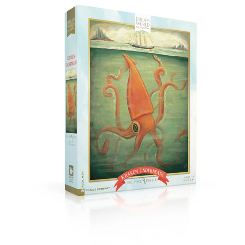 Kraken Underneath 500 Piece Jigsaw Puzzle