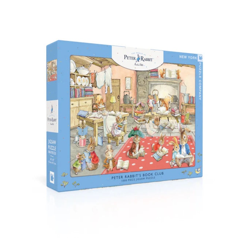 Peter Rabbit’s Book Club 1000 Piece Jigsaw Puzzle