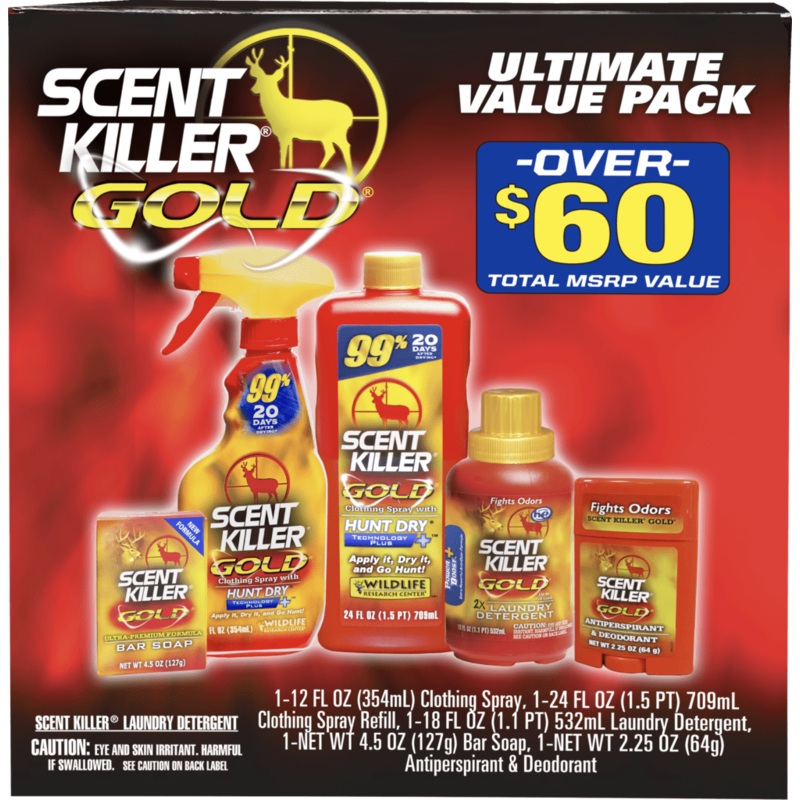 Wildlife Research Center Scent Killer Gold Ultimate Value Pack