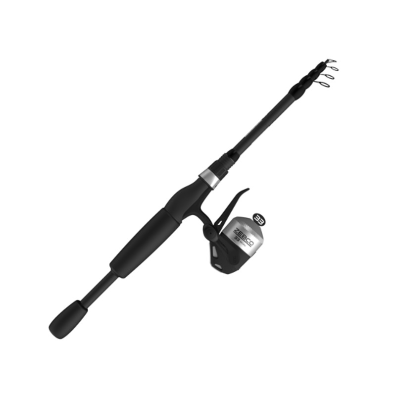 Zebco 33 Micro Trigger 5’0 Ultra-Light Telescopic Spincast Combo