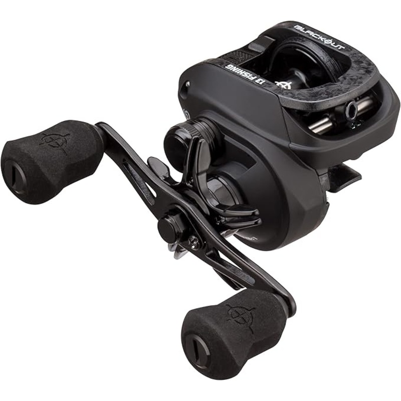 13 FISHING – Origin O1 Blackout – Baitcast Reels – 7.3:1 Gear Ratio