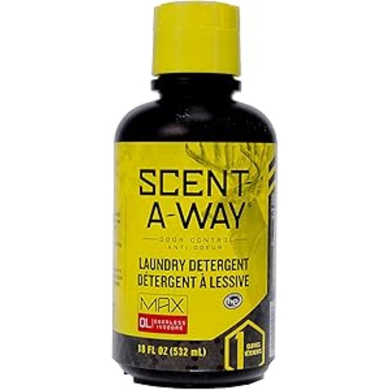 Hunter’s Specialities Scent-A-Way MAX Odorless Laundry Detergent 18 Oz