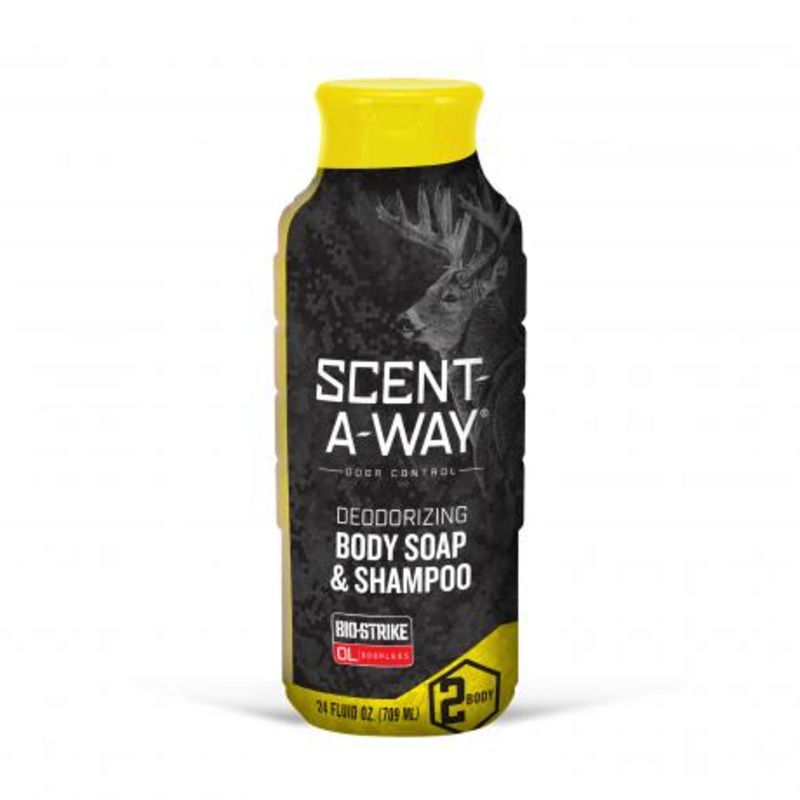Hunter’s Specialties Scent-A-Way Bio-Strike Body Wash & Shampoo 24 Oz
