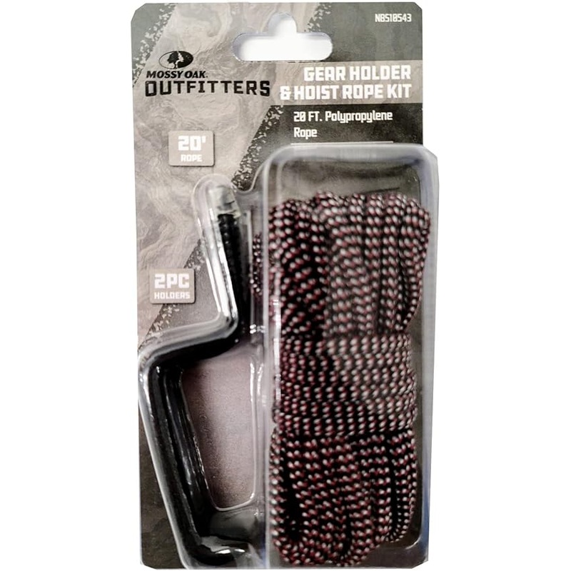 Mossy Oak Outfitters Gear Holder & 20ft Hoist Rope Kit