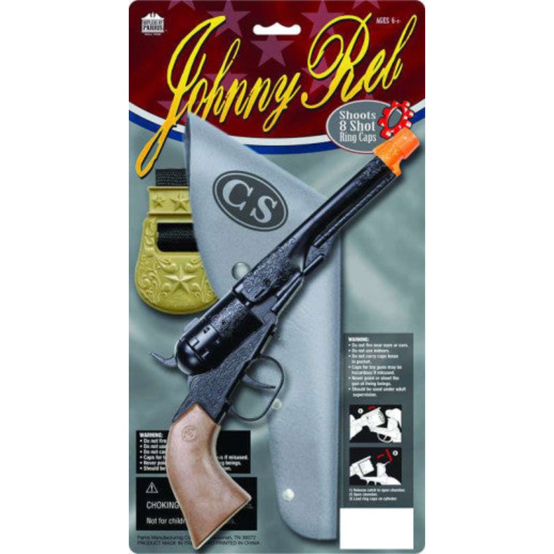Johnny Reb Pistol & Holster Set