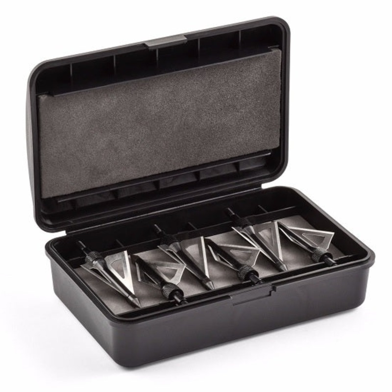 Mossy Oak MO-BRDHDBX Broadhead Plastic Case W/Foam Insert