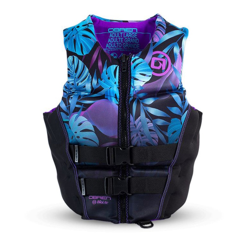 O’Brien Women’s Spark Flex V-Back Life Jacket Purple Large