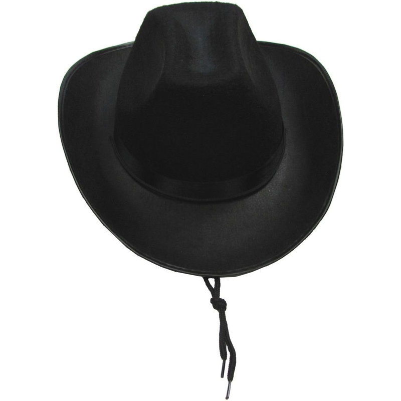 Parris Manufacturing Black Cowboy Hat