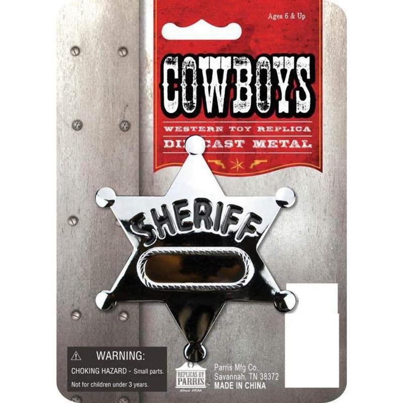 Parris Manufacturing Toy Sheriff Badge