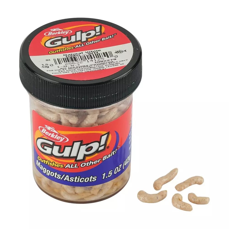 Berkley Gulp! Maggot (White)