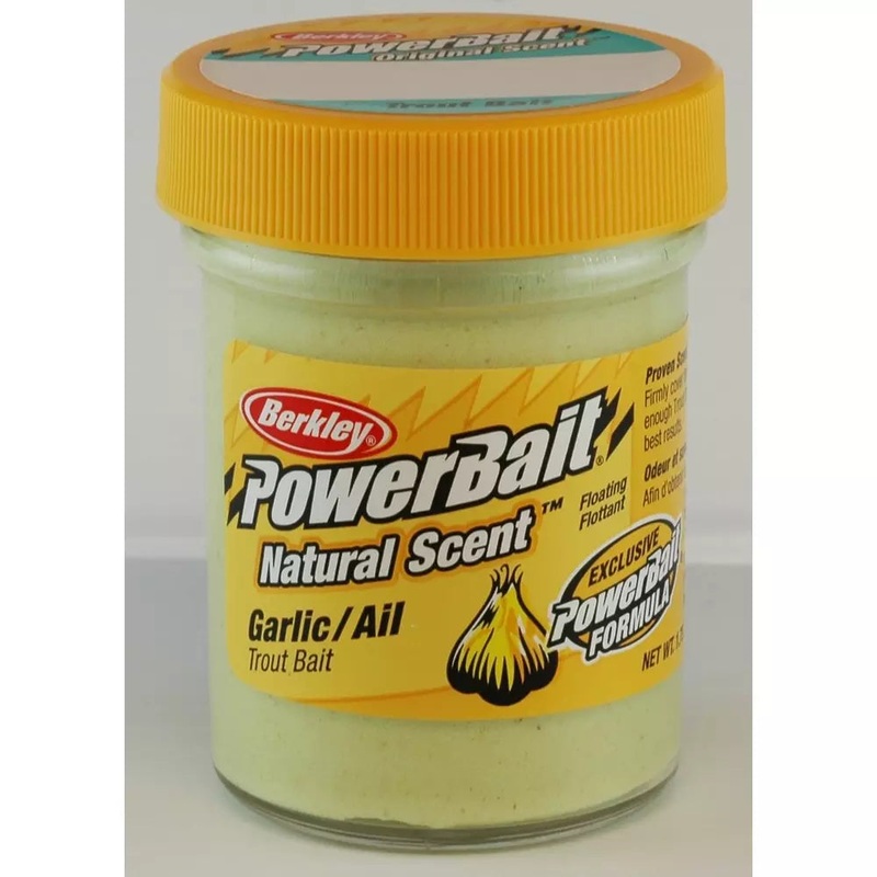 Berkley PowerBait Garlic Scent Trout Bait (Chartreuse)