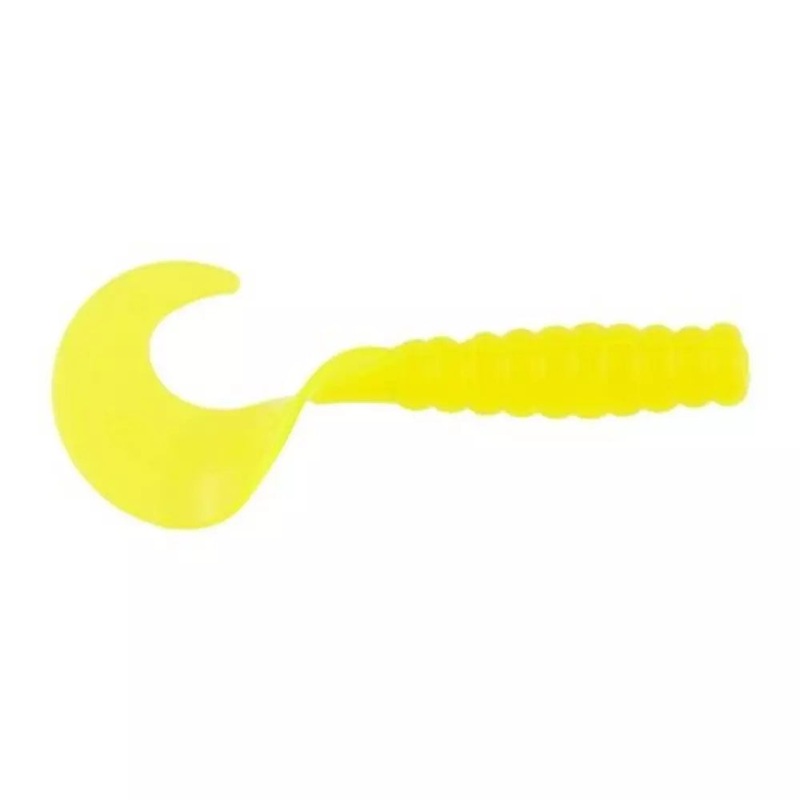 Berkley PowerBait Power Grubs 3 (Chartreuse)