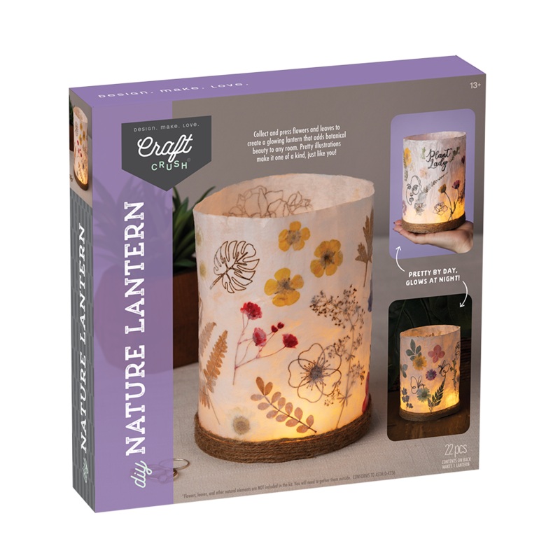 Craft Crush Nature Lantern