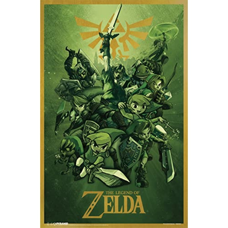 Legend of Zelda Links – 11 X 17 Poster