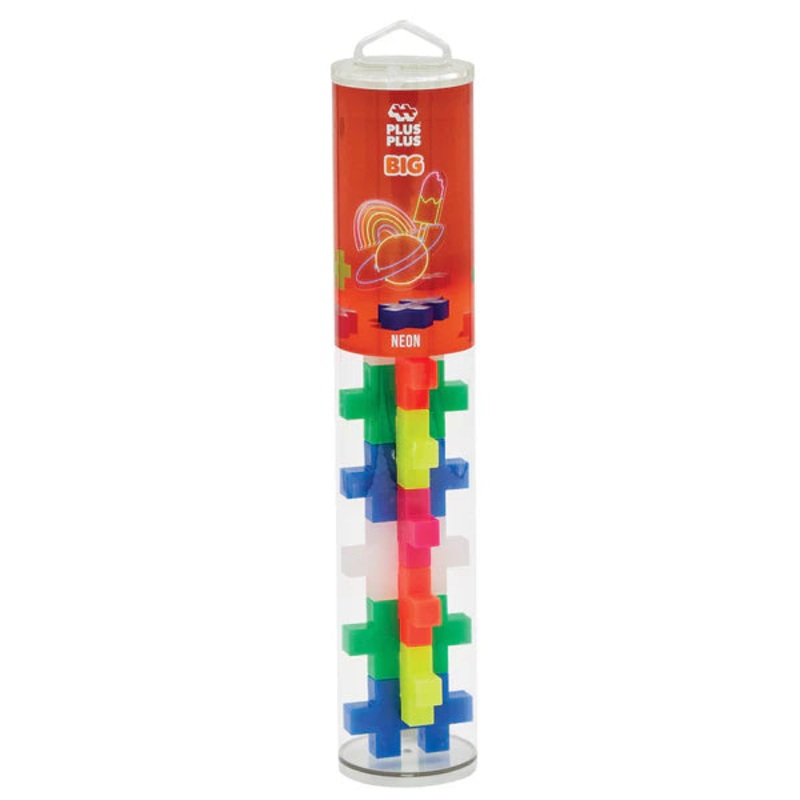 Puzzle Tube – BIG 15 pc – Neon