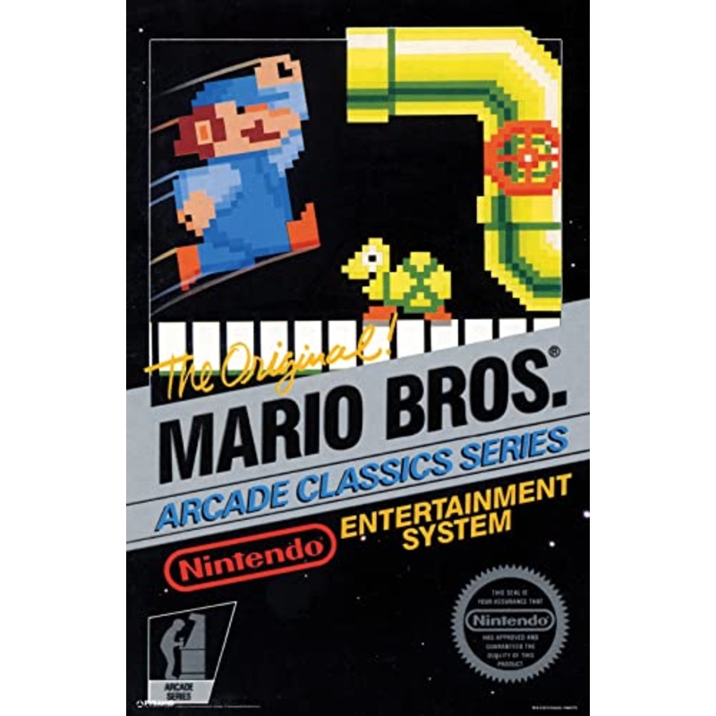 Super Mario Poster – Mario Bros 11 X 17 Poster