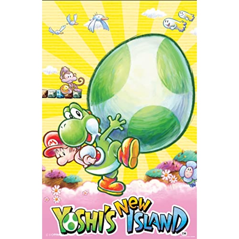 Yoshi’s New Island 11×17 Poster