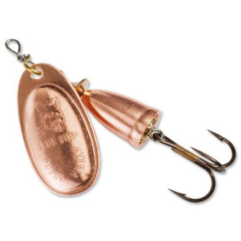 Blue Fox Classic Vibrax 02 Spinner 3/16oz (Copper)