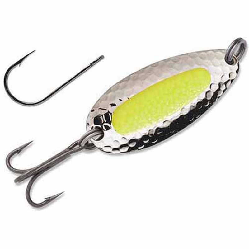 Blue Fox Pixiee Spoon 1/4oz (Nickel/Fluorescent Yellow)