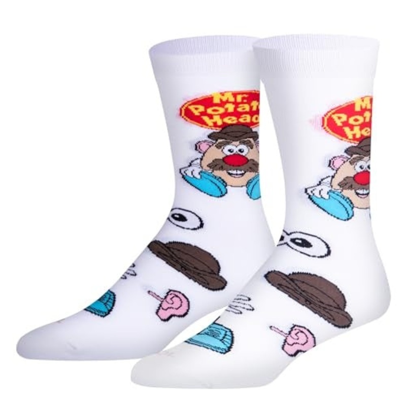 Odd Sox Mr. Potato Head Crew Socks Size L