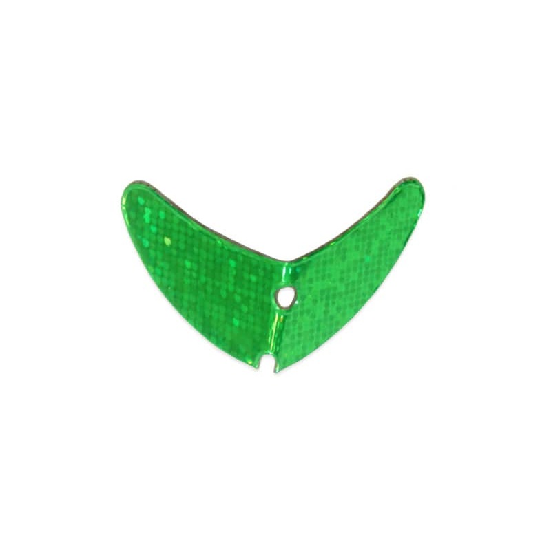 Smile Blade Sparkle 5-Pack Size 1.5 Green Sparkle