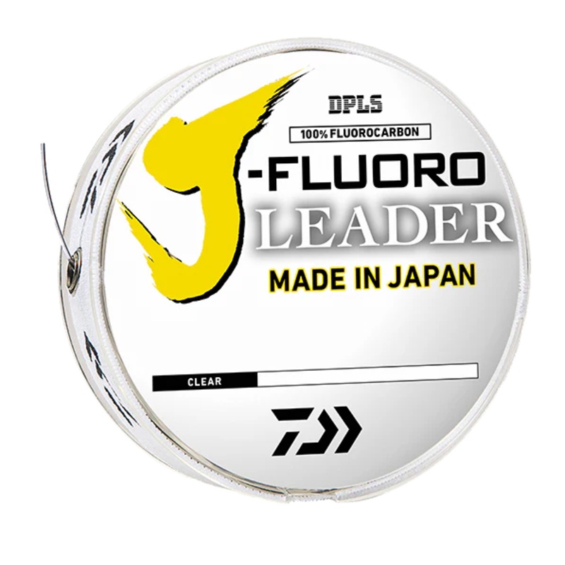 DAIWA J-Fluoro 100% Fluorocarbon Leader Fishing Line, 8-lb Test